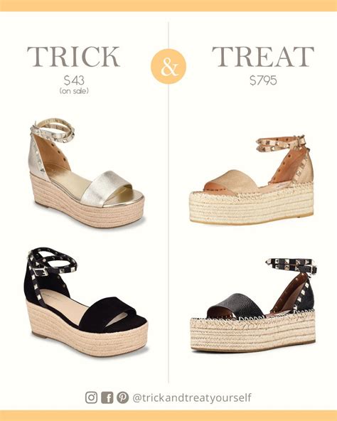 valentino espadrille wedge dupe